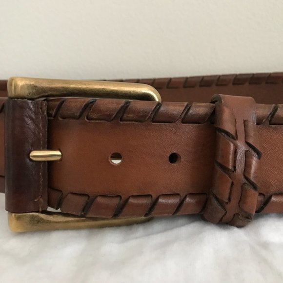 Ralph Lauren Collection Leather Belt - Picture 2 of 3